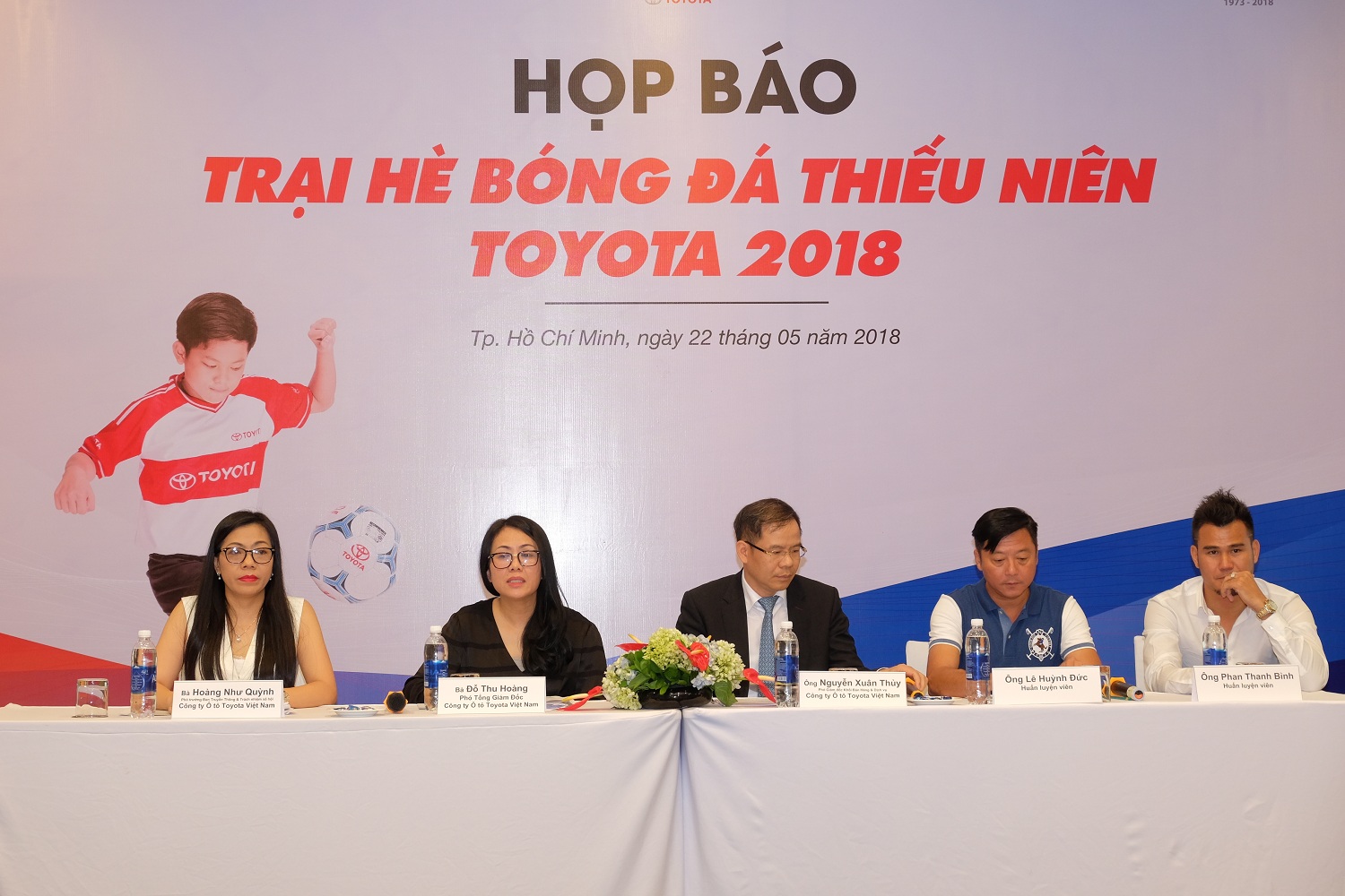 Toyota khởi động Trại hè bóng đá thiếu niên 2018